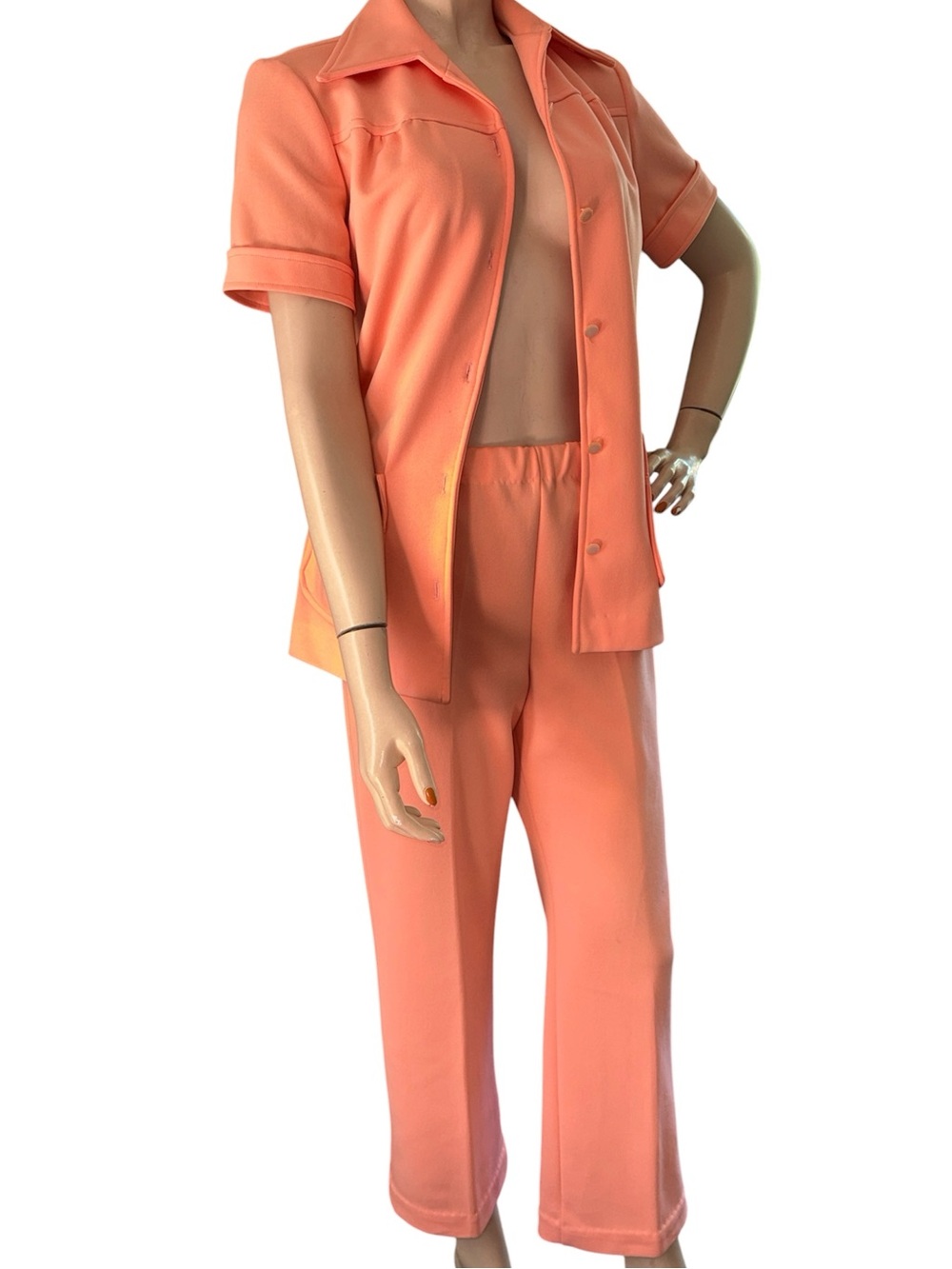 Vintage 70s Polyester Pant Suit